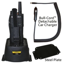 Klein 1-Shot Single Unit Vehicle Car Charger for Motorola CP185 Two Way Radios