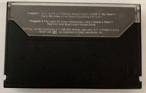 Rick Springfield Working Class Dog Cassette 1980 - Picture 2 of 4