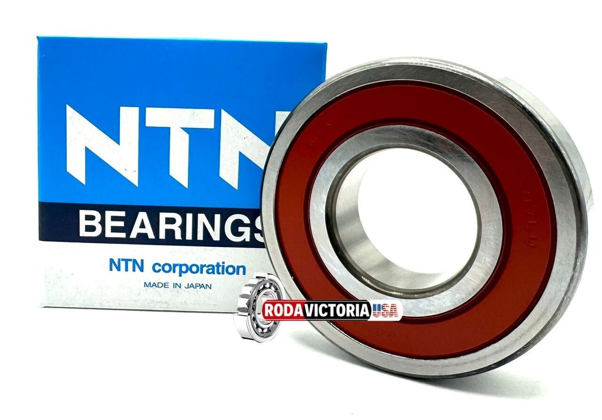 NTN 6307 LLU CM/5K DEEP GROOVE BALL BEARING, RUBBER SEALED