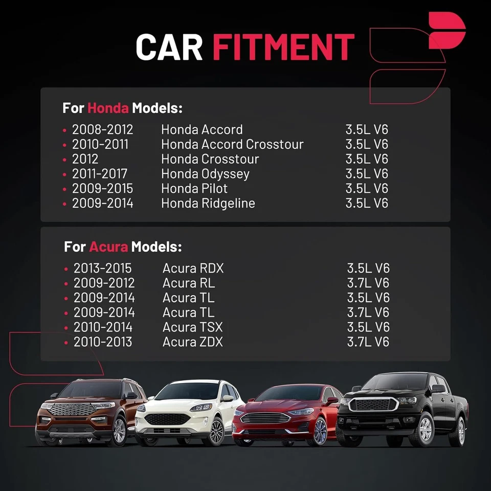 6X UF603 for 2010-2013 Acura ZDX 3.7L V6 Ignition Coil & Spark Plug Set - Image 3 of 4