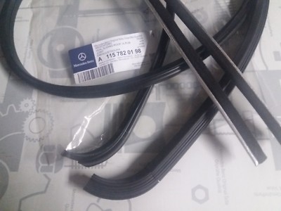 Mercedes W114 W115 W116 W123 ORIGINAL Schiebedach Dichtungsgummi Dichtsatz 14,5