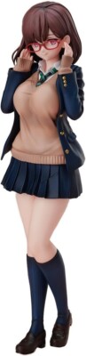 Used Daiki Kase Illustration Glasses Megane JK PVC ABS Figure Union Creative