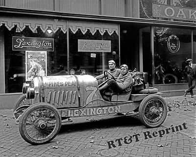 Lexington Pikes Peak Race Car Washington DC Year 1920   8x10 Photo