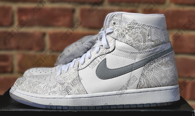 jordan 1 white reflective