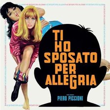 Piero Piccioni / TI HO SPOSATO PER ALLEGRIA (LP, BLUE COLORED VINYL) / Musica P