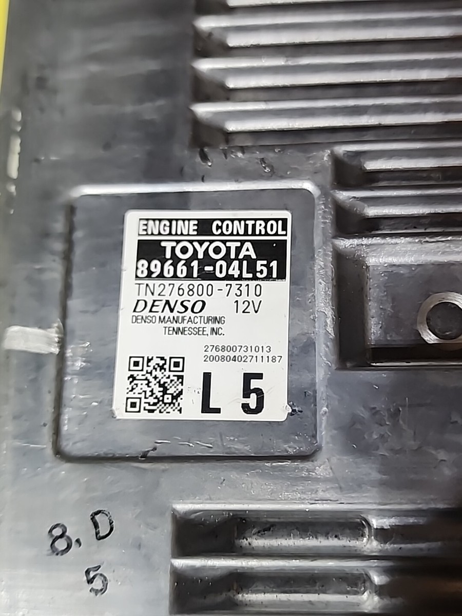 TOYOTA トヨタ ECU 89661-60460 06-08 Toyota Prius 89661-47160 Computer Brain Engine Control
