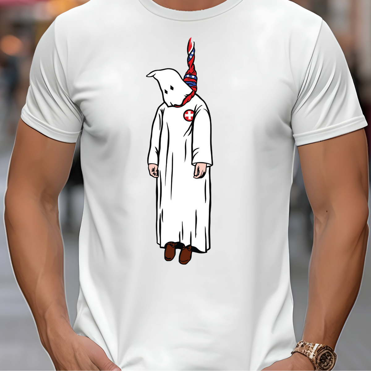 ANTI KLAN ANTI FASCISM POLITICAL NOVELTY T-Shirt | eBay