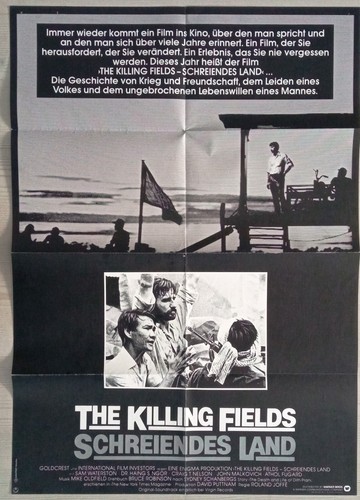 P206 Original Kinoplakat + 16x Aushangfotos THE KILLING FIELDS John Malkovic - Picture 2 of 4