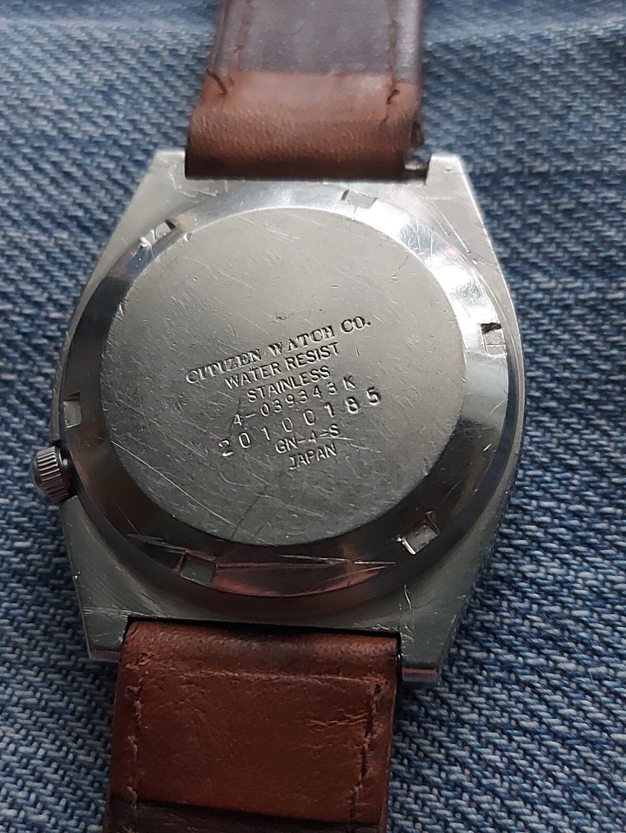 Rare CITIZEN 4-039343K (GN-4-S) Japan Automatic Watch | eBay