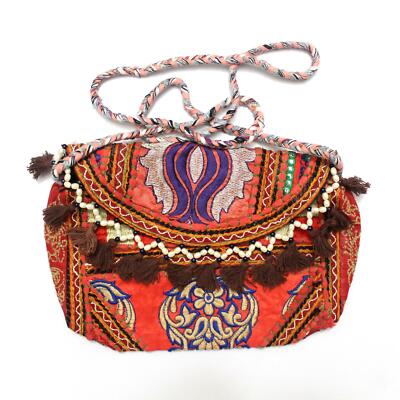 Vintage Tribal Banjara  Handmade Ethnic Women Hobo Purse Hippy Clutch Bag z