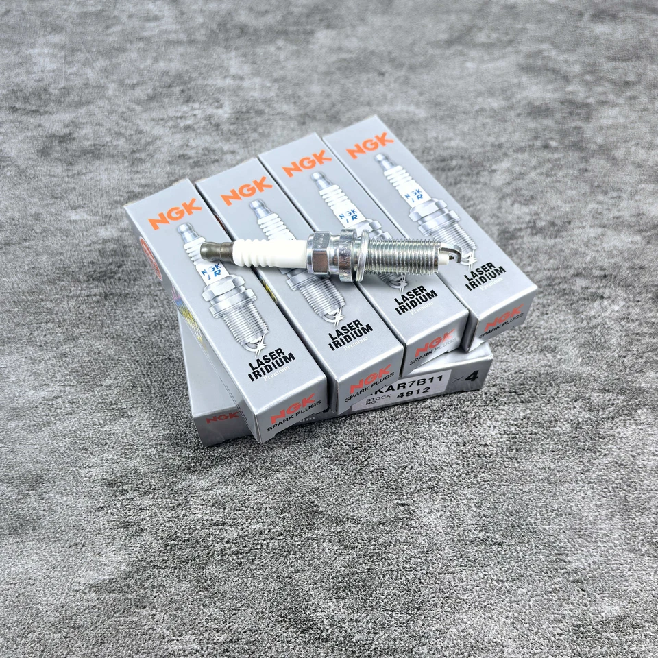 4 PCS 4912 Laser Iridium Spark Plugs ILKAR7B11 for Corolla Pontiac ngk - Imagem 2 de 2