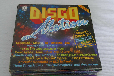 VA Sampler - Disco Motion '79 - Original Hits - Pop 70s K-tel - Album Vinyl LP