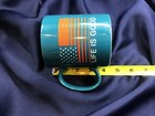 LIFE IS GOOD teal blue AMERICAN FLAG MUG 16 oz never used! NEW EXCELLENT! — photo 4
