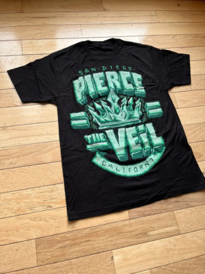 Trend Pierce The Veil Band Concert Black Color Size S-4XL Shirt KK100