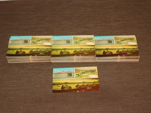VINTAGE 250 BOULEVARD BOWL ERIE BLVD SCHENECTADY NY SOUVENIR UNUSED POSTCARDS