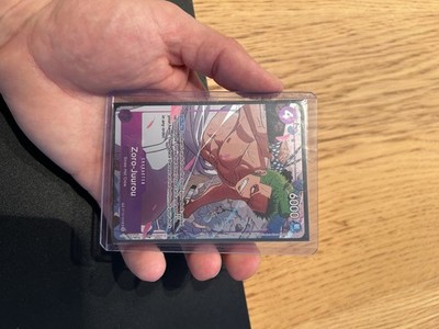One Piece TCG Zoro Juurou Treasure Rare ST18-004 SR Englisch OP09