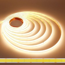 16.4ft 24V COB LED Strip Light 3000K 920LM FT UL Listed