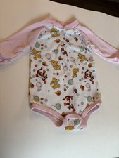 Vintage Sears Winnie the Pooh Tigger Infant Bodysuit 12Months Long Sleeve