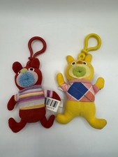 The Sing-a-ma-jigs Plush Toy Set Of 2 Key Chains Mattel Fisher-Price DO NOT WORK