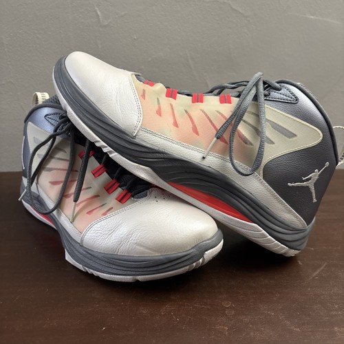 Jordan Prime Fly 2 White Cool Grey Infrared 23 Men's Shoes Size 11 - Picture 1 of 9