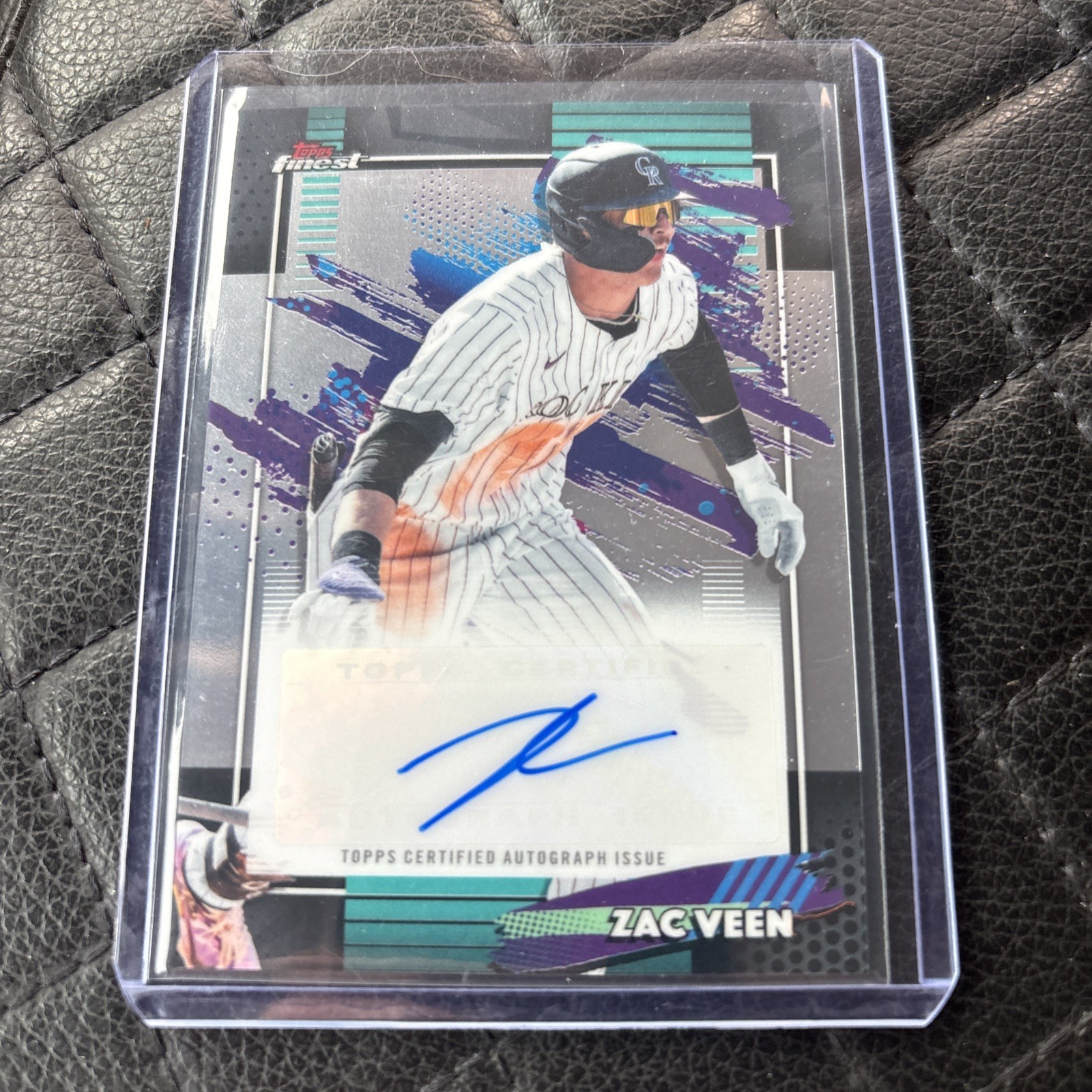 2026 Topps Finest Baseball ZAC VEEN #FMA-ZV AUTO