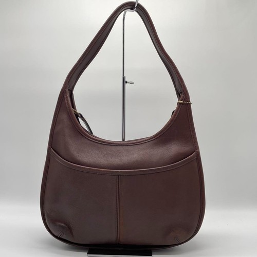 Borsa a tracolla vintage Coach 9033 Ergo pelle marrone vintage USA Costa Rica - Foto 5 di 9