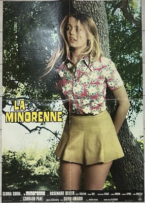 La Minorenne Avere Vent anni Italian Poster Movie GLORIA GUIDA SEXPLOITATION