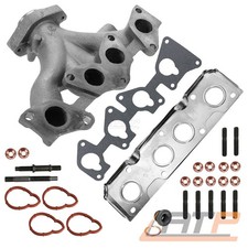 ABGASKRÜMMER KRÜMMER SATZ FÜR RENAULT LOGAN 1 1.4 1.6 AB 04 MEGANE 1 1.4 1.6 96-