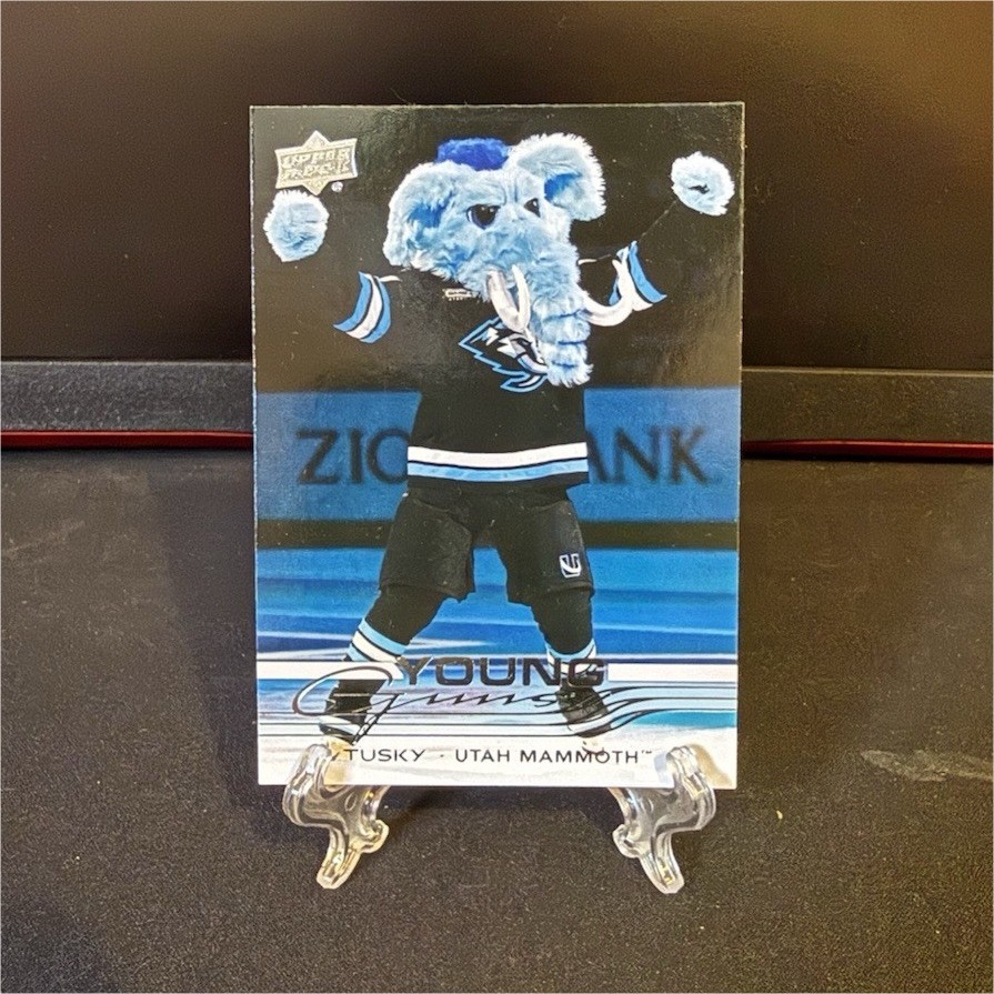 Upper Deck 2025-26 Series 2 Young Guns Tusky Rookie Utah Mammoth #498