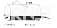Ernst EndschalldäMpfer NachschalldäMpfer 501095 FüR Peugeot CitroËN Partner Hdi