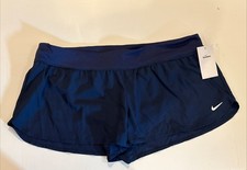 Nike Standard Navy Blue Element Swim Shorts Women s XXL NEW