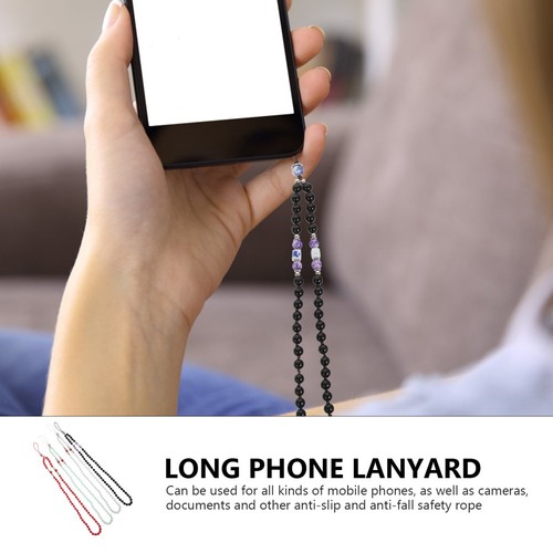4 Pcs Anti-slip Chain Lanyard Decorative Charms for Mobile Phones Straps - 第 7/12 張圖片