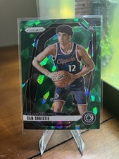 2024-25 Panini Prizm - Cam Christie #242 Green Ice Prizm (RC)