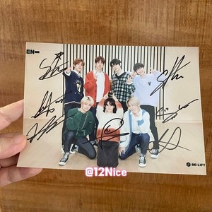 Enhypen Signed Postcard | eBay