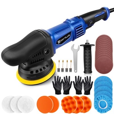 5 Zoll Dual Action Car Polisher Buffer Machine Sander Polishing Kit 6-Speed 980W