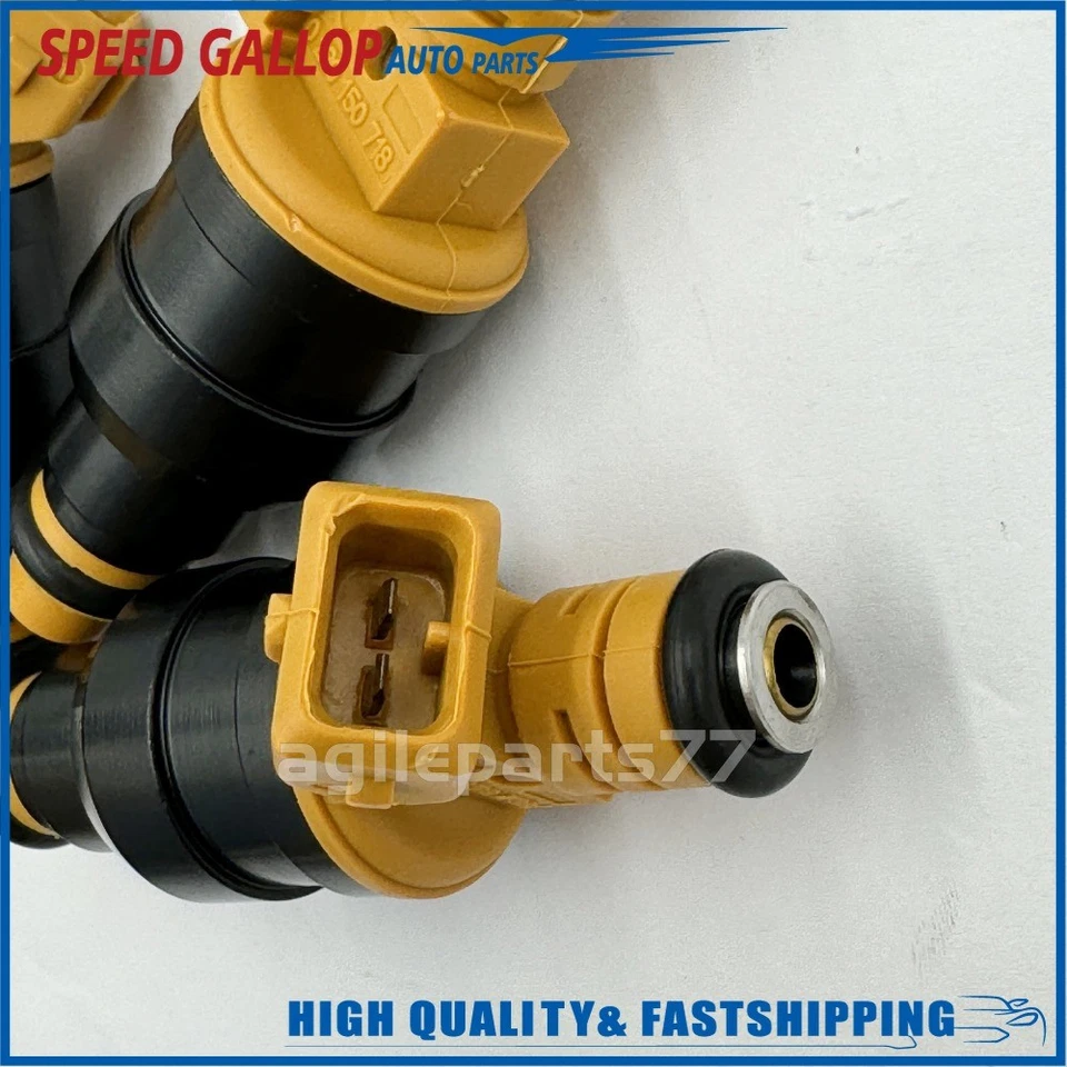 8x Inyectores de combustible originales BOSCH Upgrade para Ford F150 F250 F350 0280150718 Foto 4 de 4