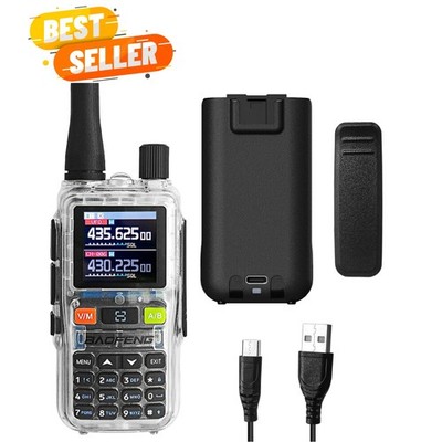 UV-5R Mini Radio,UV5R Mini Clear Dual Band Walkie Talkies,App Programming,Cop...