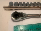 NEW Craftsman Ratchet 1/2” Drive 15 pc Socket (12 POINT) Set Standard & Metric — photo 2