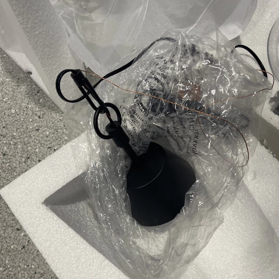 Visual Comfort CP1021AI Atlantic 11" Wide Pendant, Aged Iron - Image 2 of 4