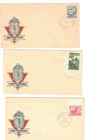 Australia 1959/60 UNADDRESSED OFFICIAL FDCs,cds SUPT MAILS etc  (3 Covers)