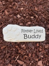 Customizable Pet Memorial Garden Stone Burial Stone Personalized Memorial Stone