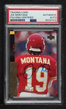 PSA/DNA 1995 Box Set Joe Montana #26 PSA/DNA Authentic Card & Auto HOF 0q9g