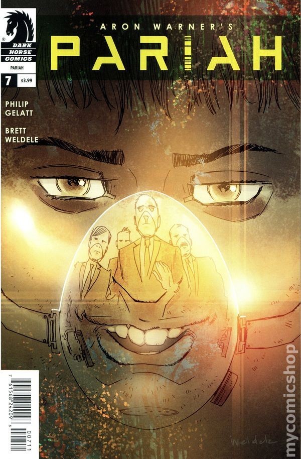 Pariah #7 VF 2014 Stock Image