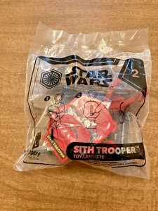 star wars mcdonalds toys Sith Trooper