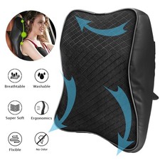 Auto Nackenkissen 3D Memory Foam Kopfstütze Verstellbarer Reisehalter Sitzkissen