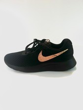 Nike Tanjun Black and Bronze, Women’s 6.5,  *Barely Worn, No Box, No Tags*