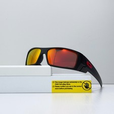 Oakley Gascan OO9014-4460 Sunglasses Matte Black Prizm Ruby Polarized Lens