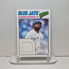 Topps 2019 Heritage Vladimir Guerrero Jr. Blue Jays Relic CCR-VG Card