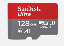 SanDisk Ultra Micro SD 128GB Class 10 SDHC SDXC Memory Card & Adapter with gift