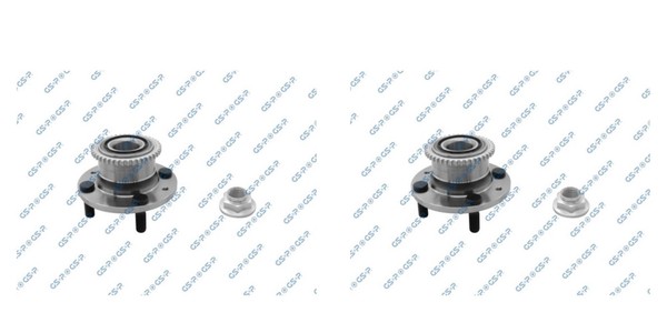 Gsp 2X Radnabe Radlagersatz Hinterachse FüR Mazda 323 F Vi Bj Ba Bg-image